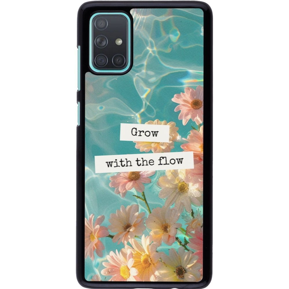 Samsung Galaxy A71 Case Hülle - Summer 2025 Grow with the flow
