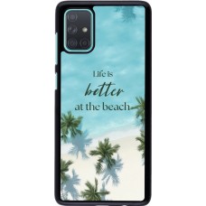 Coque Samsung Galaxy A71 - Summer 2025 Life is better at the beach