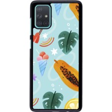 Coque Samsung Galaxy A71 - Summer 2025 Pattern papaya
