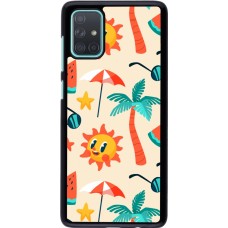 Samsung Galaxy A71 Case Hülle - Summer 2025 Pattern soleil