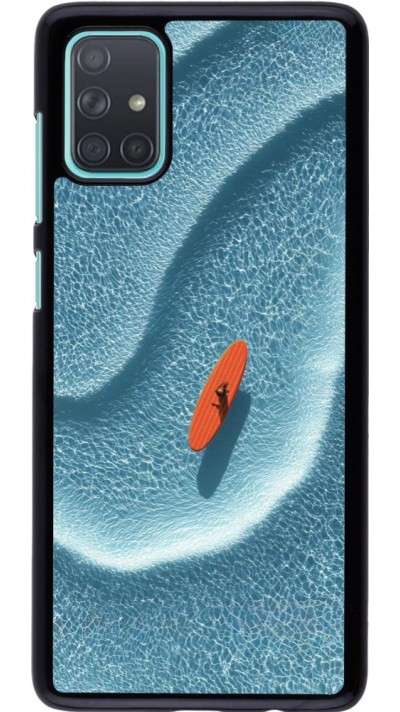 Samsung Galaxy A71 Case Hülle - Orange surf Summer 2026