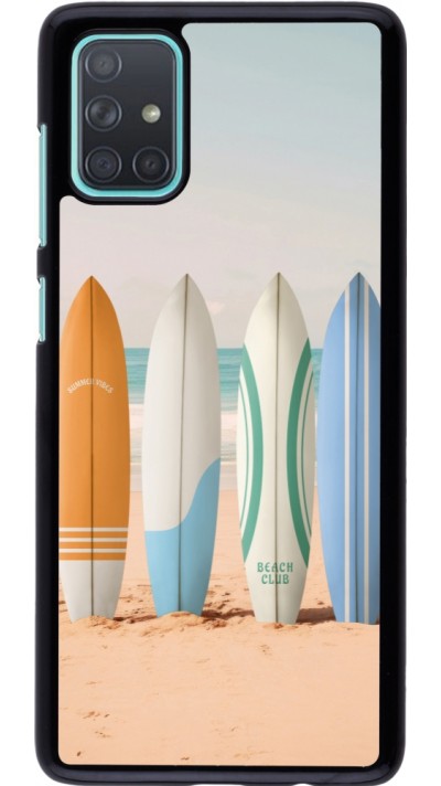 Samsung Galaxy A71 Case Hülle - Summer surfboard 2025