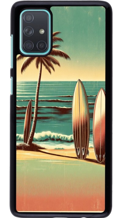 Samsung Galaxy A71 Case Hülle - Surf Paradise