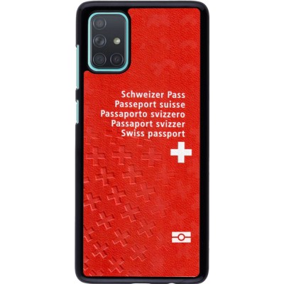 Hülle Samsung Galaxy A71 - Swiss Passport
