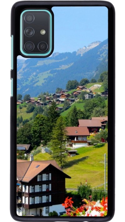 Coque Samsung Galaxy A71 - Fête Nationale Suisse Paysage