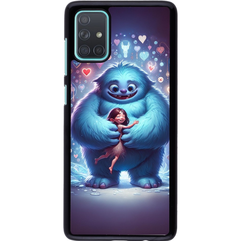 Coque Samsung Galaxy A71 - Valentine 2024 Fluffy Love