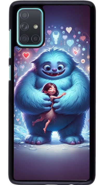 Coque Samsung Galaxy A71 - Valentine 2024 Fluffy Love
