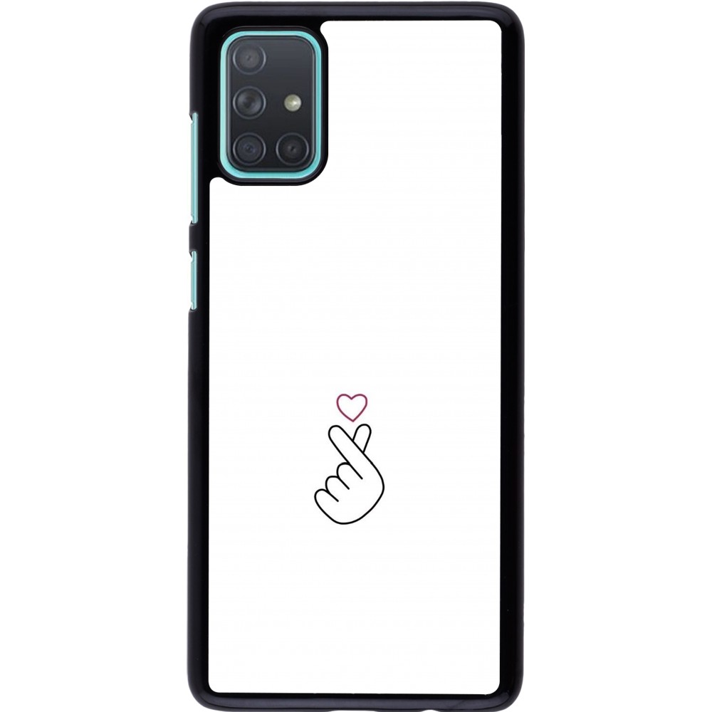 Samsung Galaxy A71 Case Hülle - Valentine 2024 heart by Millennials