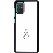 Samsung Galaxy A71 Case Hülle - Valentine 2024 heart by Millennials
