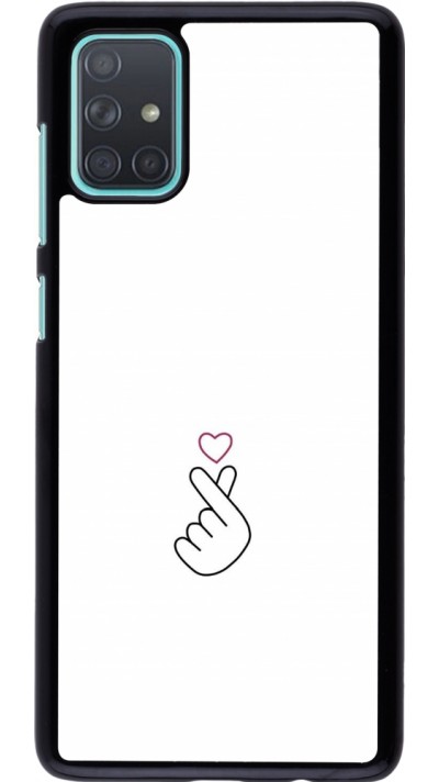 Coque Samsung Galaxy A71 - Valentine 2024 heart by Millennials