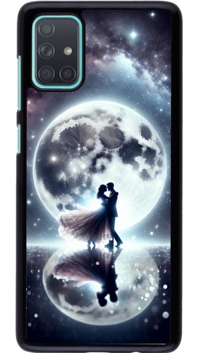Coque Samsung Galaxy A71 - Valentine 2024 Love under the moon