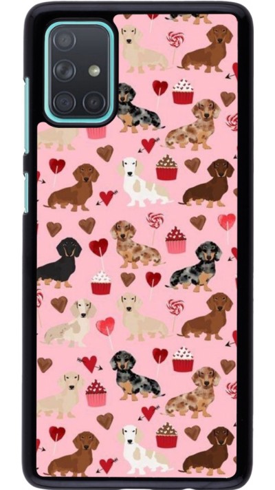 Coque Samsung Galaxy A71 - Valentine 2024 puppy love