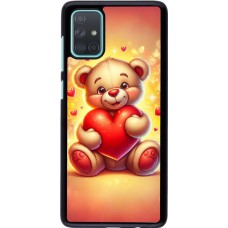 Coque Samsung Galaxy A71 - Valentine 2024 Teddy love