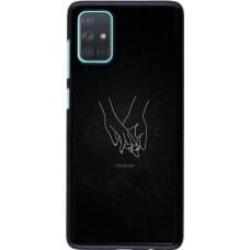 Coque Samsung Galaxy A71 - Valentine 2023 hands forever