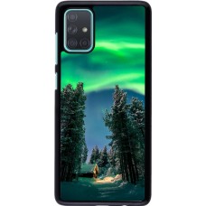Coque Samsung Galaxy A71 - Winter 22 Northern Lights