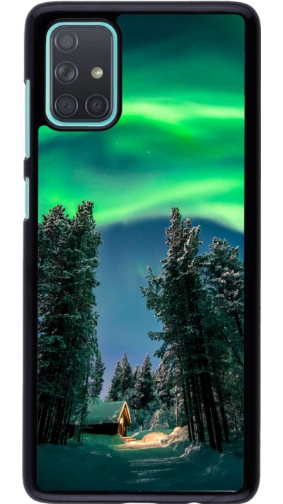 Coque Samsung Galaxy A71 - Winter 22 Northern Lights