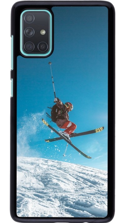 Coque Samsung Galaxy A71 - Winter 22 Ski Jump