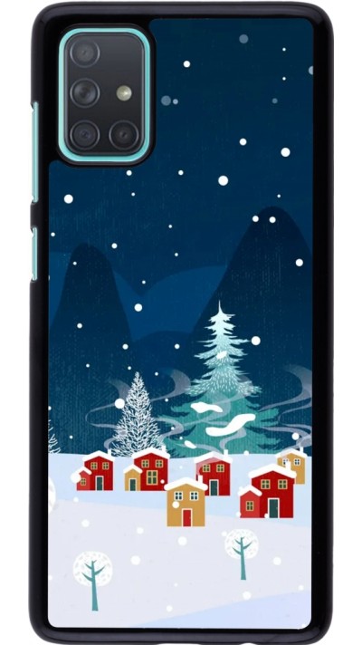 Coque Samsung Galaxy A71 - Winter 22 Small Town