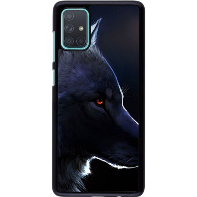 Coque Samsung Galaxy A71 - Wolf Shape