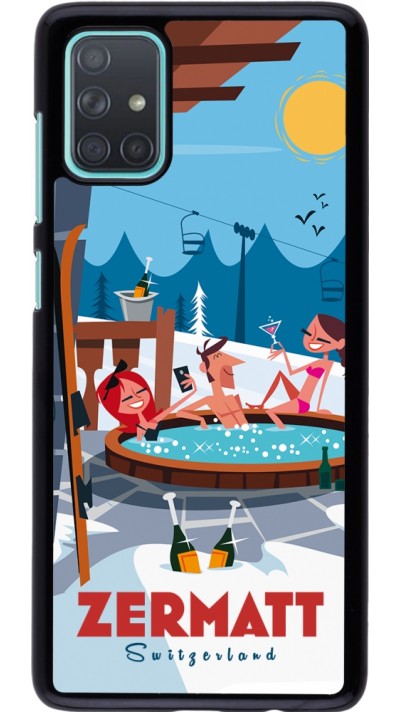 Coque Samsung Galaxy A71 - Zermatt Mountain Jacuzzi