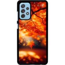 Samsung Galaxy A72 Case Hülle - Herbst Magisch Orange