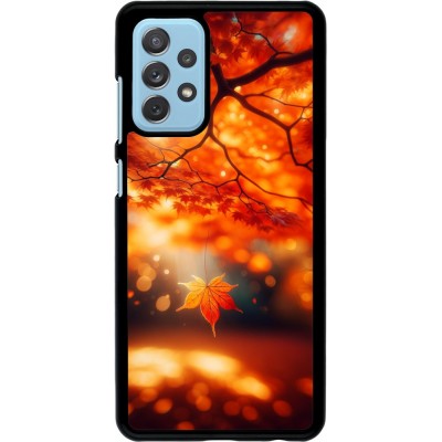 Samsung Galaxy A72 Case Hülle - Herbst Magisch Orange