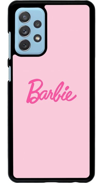 Samsung Galaxy A72 Case Hülle - Barbie Text