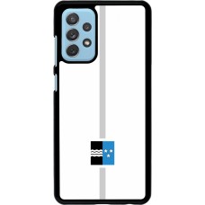 Samsung Galaxy A72 Case Hülle - Kanton AG weiss
