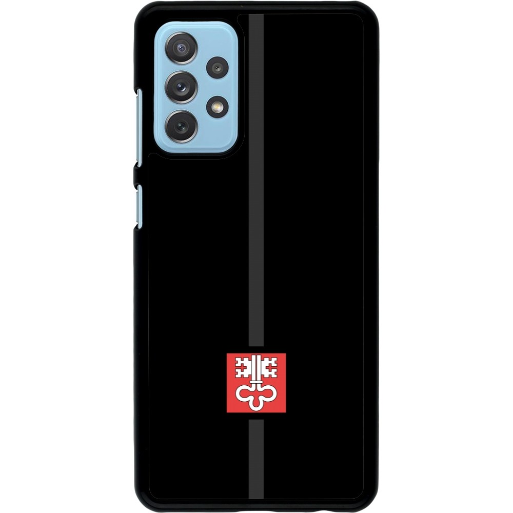 Samsung Galaxy A72 Case Hülle - Kanton NW schwarz
