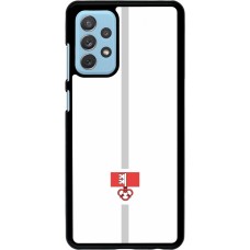 Samsung Galaxy A72 Case Hülle - Kanton OW weiss