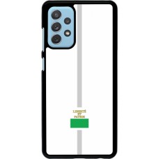 Samsung Galaxy A72 Case Hülle - Kanton VD weiss