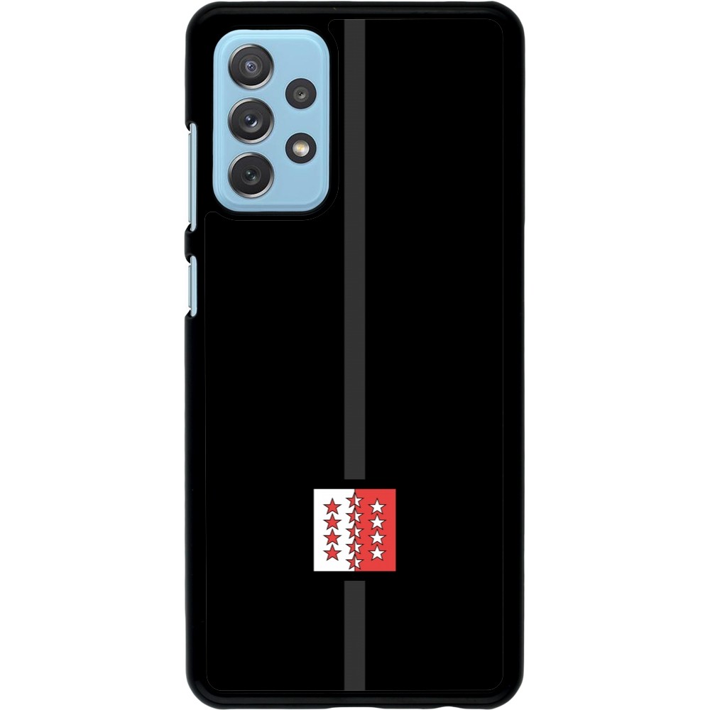 Samsung Galaxy A72 Case Hülle - Kanton VS schwarz