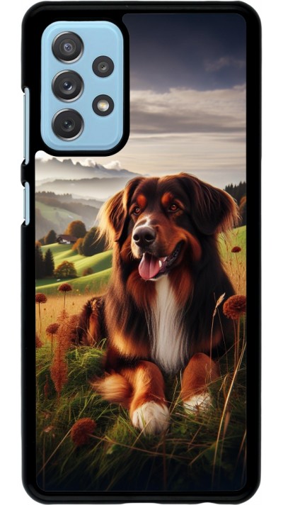 Coque Samsung Galaxy A72 - Chien Campagne Suisse