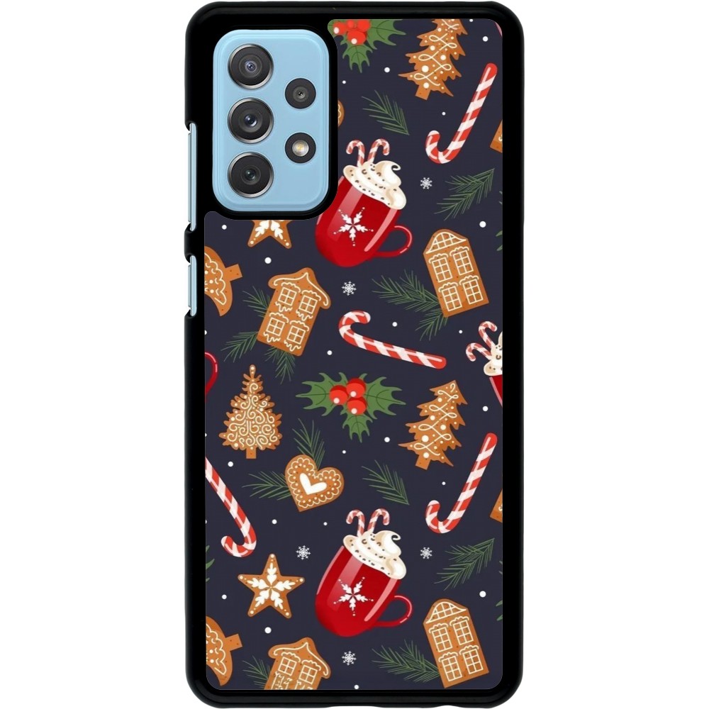 Coque Samsung Galaxy A72 - Christmas 25 Pattern Gingerbread House