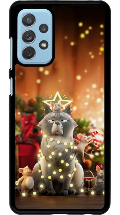 Coque Samsung Galaxy A72 - Christmas 25 Xmas Cat