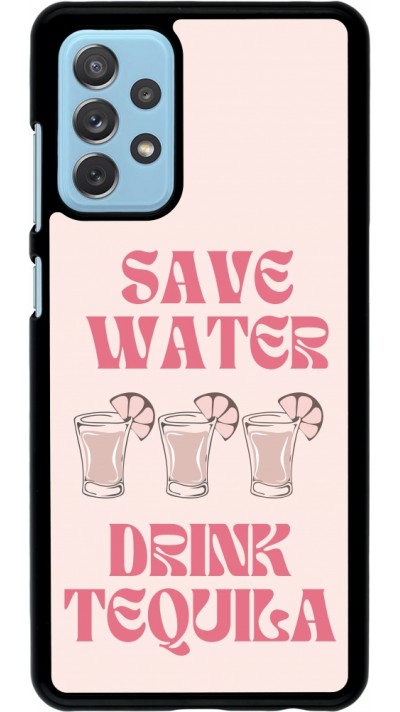 Samsung Galaxy A72 Case Hülle - Cocktail Save Water Drink Tequila