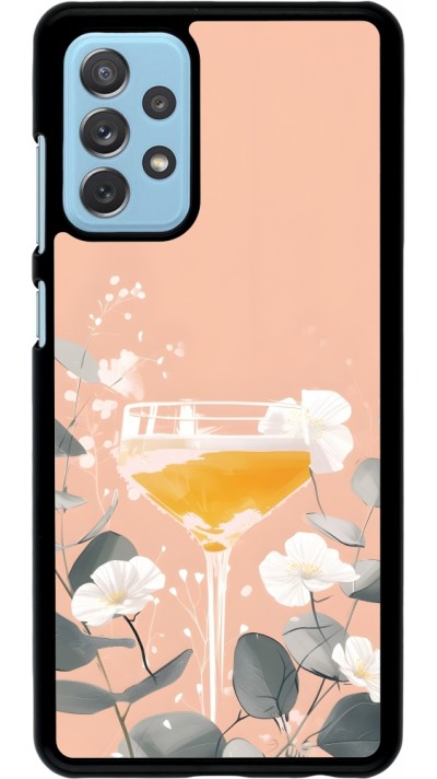 Samsung Galaxy A72 Case Hülle - Cocktail Flowers