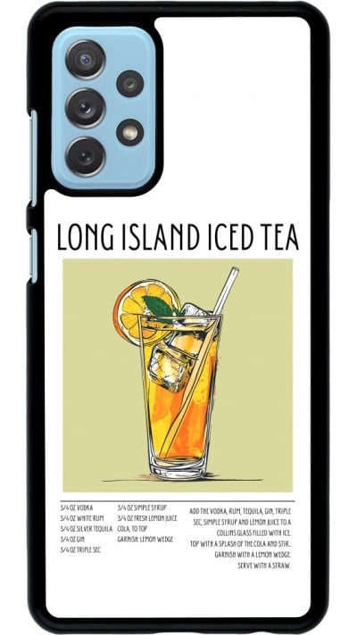 Coque Samsung Galaxy A72 - Cocktail recette Long Island Ice Tea