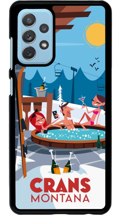 Coque Samsung Galaxy A72 - Crans-Montana Mountain Jacuzzi