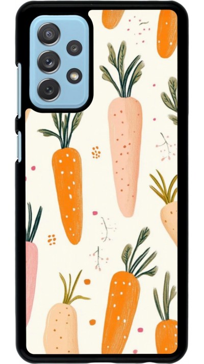 Samsung Galaxy A72 Case Hülle - Easter 2026 Illustration carrots