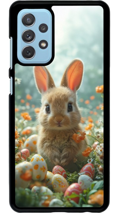 Samsung Galaxy A72 Case Hülle - Easter 2026 Rabbit in the garden