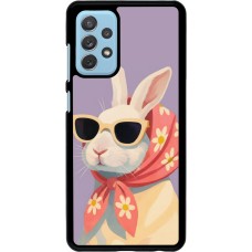 Samsung Galaxy A72 Case Hülle - Easter 2026 Rabbit with scarf