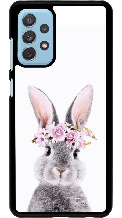 Samsung Galaxy A72 Case Hülle - Easter 2023 flower bunny