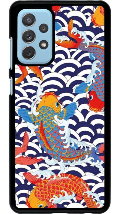 Samsung Galaxy A72 Case Hülle - Easter 2023 japanese fish