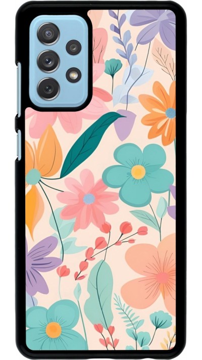 Samsung Galaxy A72 Case Hülle - Easter 2024 spring flowers
