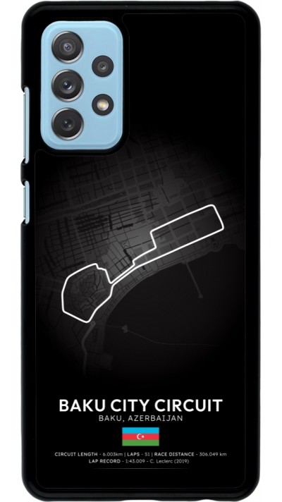 Coque Samsung Galaxy A72 - F1 Track 2025 Azerbaijan
