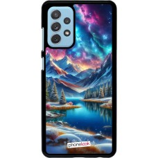 Coque Samsung Galaxy A72 - Fantasy Mountain Lake Sky Stars