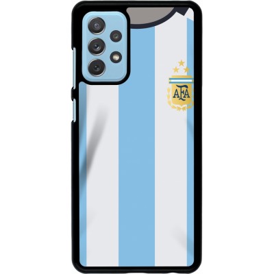 Coque Samsung Galaxy A72 - Maillot de football Argentine 2022 personnalisable