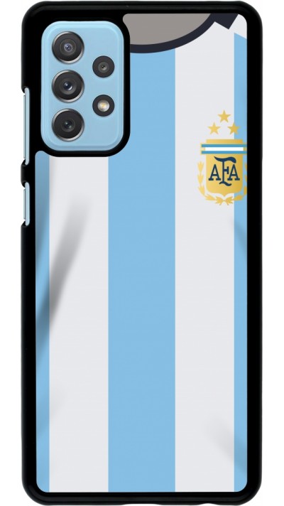 Coque Samsung Galaxy A72 - Maillot de football Argentine 2022 personnalisable