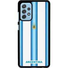 Coque Samsung Galaxy A72 - Maillot de football Argentine 2026 personnalisable